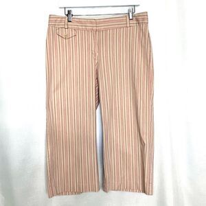 Express Design Studio Capri Pink on Pink Stripe Size 12
